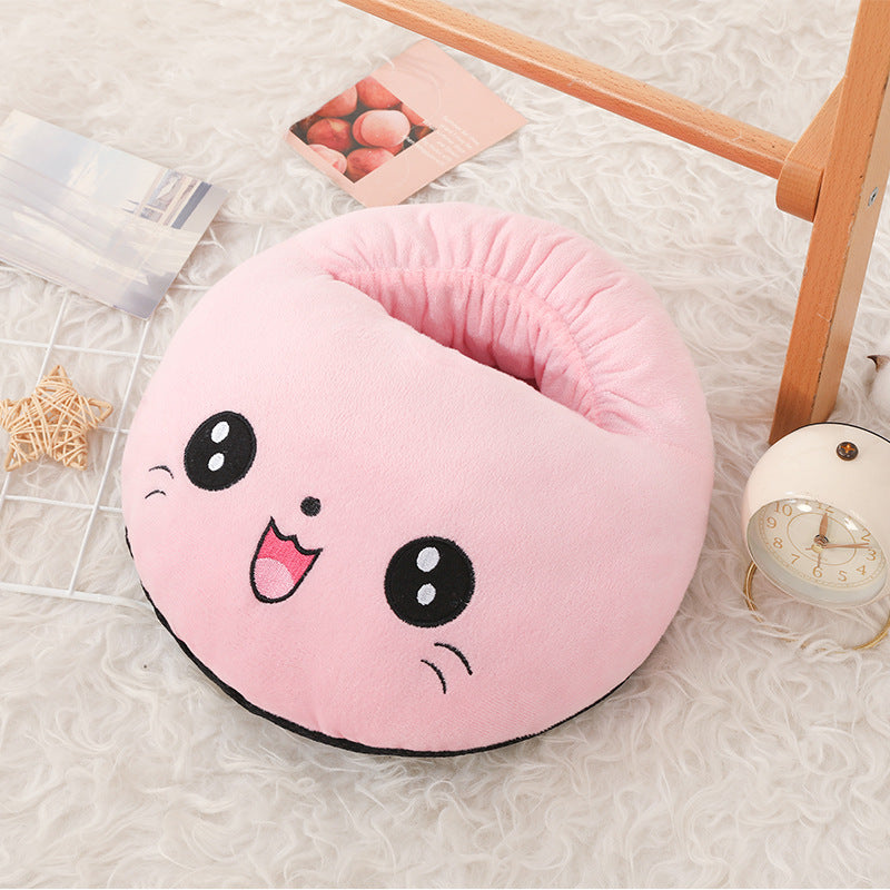 USB Plug-in Power Bank Heating Plush Feet Warmer