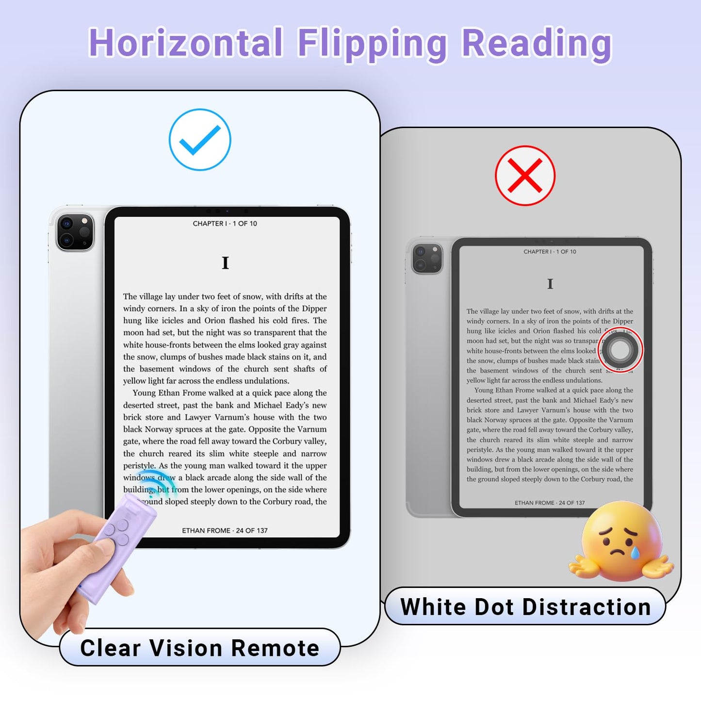 MILOUZ Remote Control Scrolling for Tiktok with Phone Stand,Page Turner for Kindle App E-Book,Bluetooth Camera Shutter Remote for iPhone, Android,iOS,iPad,Tablet